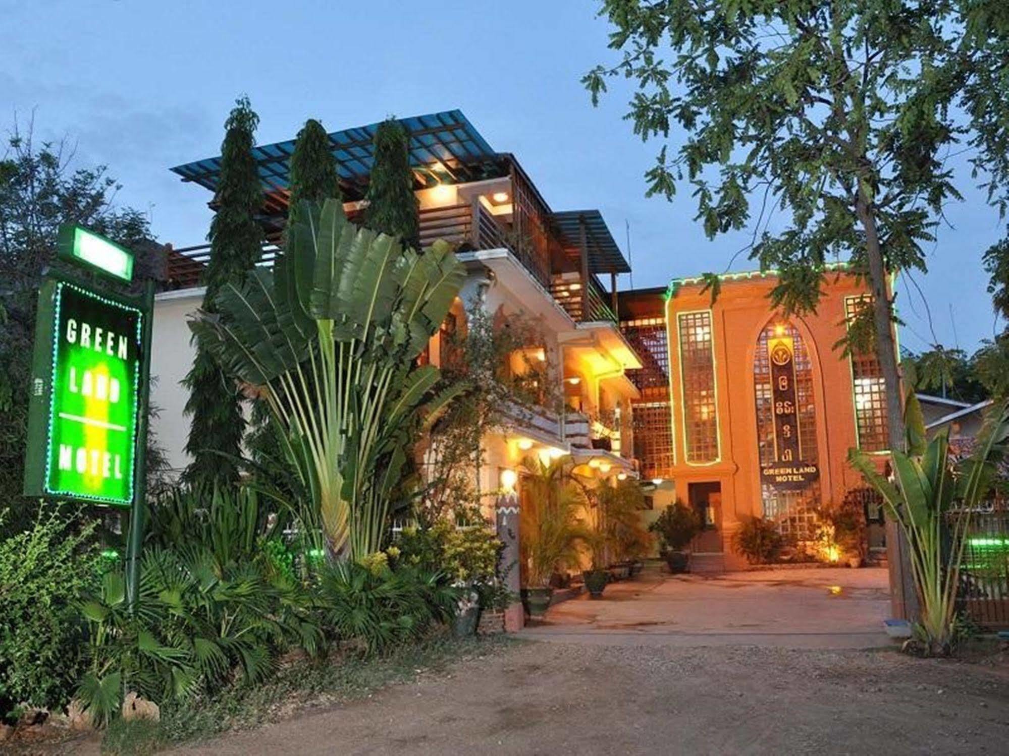 Green Land Motel Bagan Exterior foto